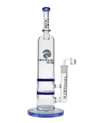 15″ Tsunami Concentrate Rig Double Honeycomb Water Pipe