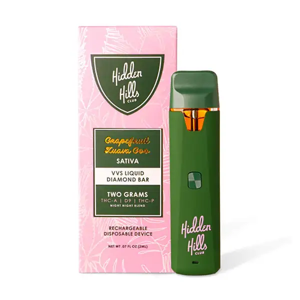 Hidden Hills THC-A VVS Liquid Diamond Disposable 2000mg