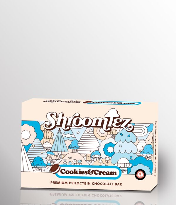 Buy Cookies & Cream Milk Mushroom Chocolate Bar